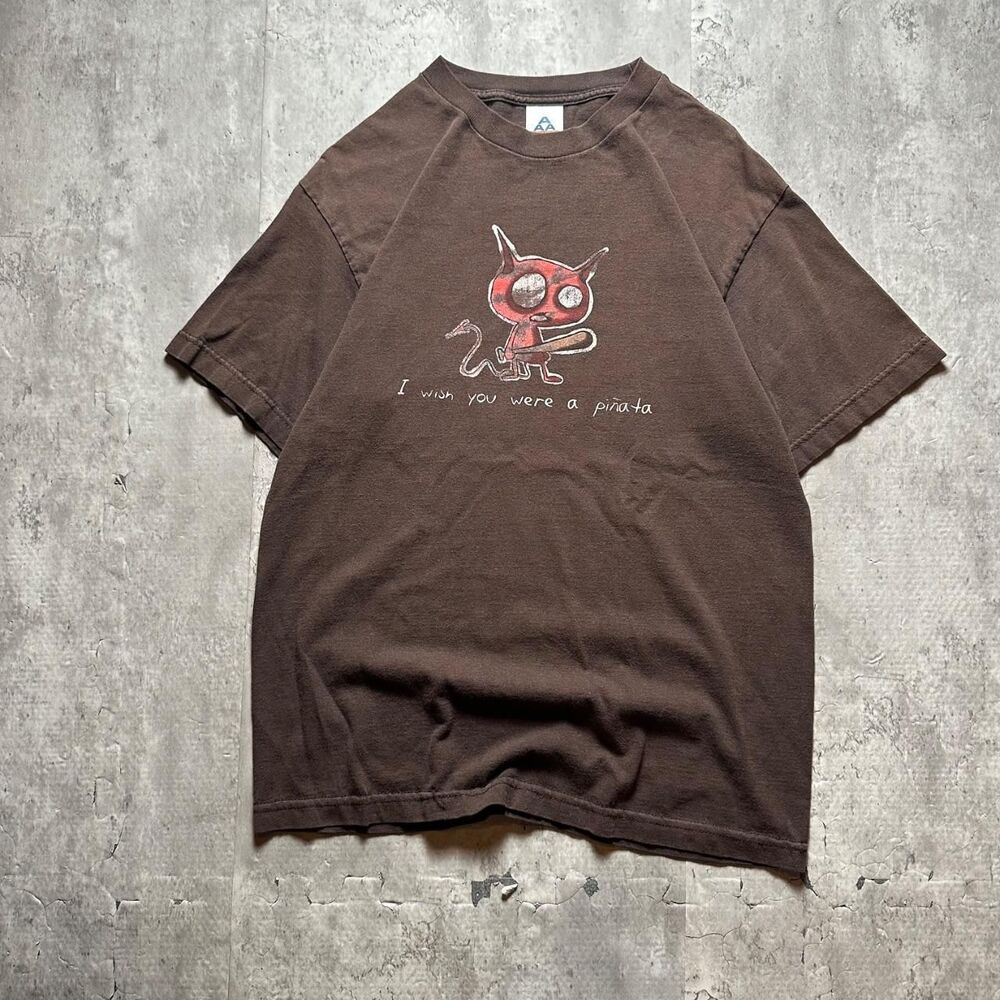 Aaa Men's Brown T-shirt